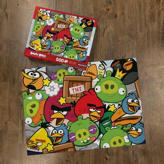 Foto 3 | Foto 3 | Puzle Aquarius Angry Birds 500 Piezas 14 X 19 Cm Sin Reflejos - Venta Internacional.