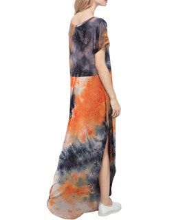 Foto 3 | Foto 3 | Vestido Casual Match con Cuello en V Holgado Maxi para Mujer - Venta Internacional