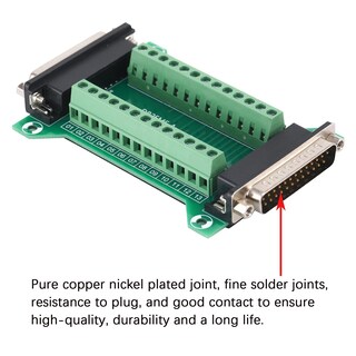 Foto 2 | Foto 2 | Placa de Conexión Ambest Db25 Macho Hembra X2 - Venta Internacional