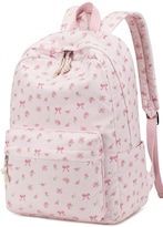 Mochila Escolar Btoop De Pana Para Portátil De 17 Pulgadas Color Rosa - Venta Internacional.