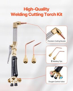 Foto 3 | Foto 3 | Kit De Antorchas De Oxigeno-acetileno Soldadura A Gas Vevor 12 Piezas - Venta Internacional.