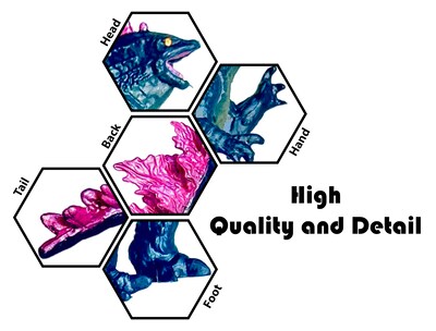 Foto 2 | Foto 2 | Figuras De Acción Twcare Godzilla X Kong Set 10 Empire - Venta Internacional.