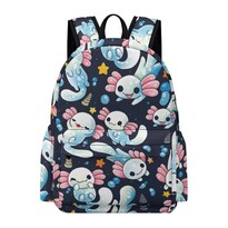 Mochila Axolotl Oxford De 43 Cm Con Compartimento Para Portátil - Venta Internacional.