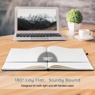 Foto 3 | Foto 3 | Cuaderno Maleden College Ruled A4 De Piel Tapa Dura 192 Peniques - Venta Internacional.