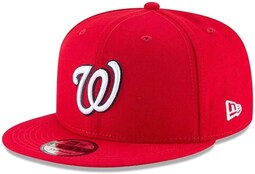 Gorra New Era Mlb 9fifty Washington Nationals Roja - Unisex - Venta Internacional.