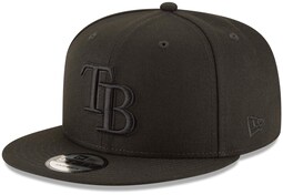 Gorra Snapback New Era Mlb Tampa Bay Rays Negra Para Adulto - Venta Internacional.