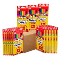 Lápices De Colores Cra-z-art Bulk 18 Paquetes De 12 Para La Escuela - Venta Internacional.