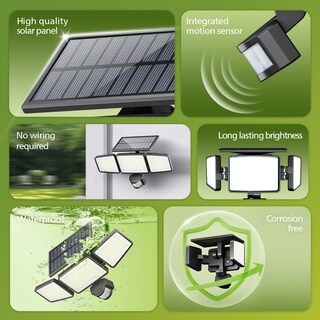 Foto 2 | Foto 2 | Luz Solar De Seguridad Philips 302 Led 1200 Lm Con Sensor Pir Ip65 - Venta Internacional.