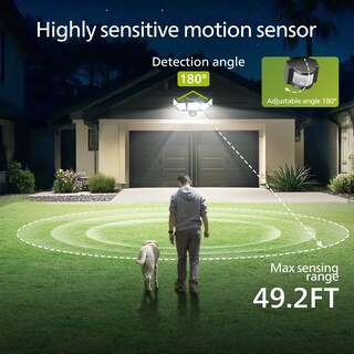 Foto 4 | Foto 4 | Luz Solar De Seguridad Philips 302 Led 1200 Lm Con Sensor Pir Ip65 - Venta Internacional.