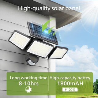 Foto 6 | Foto 6 | Luz Solar De Seguridad Philips 302 Led 1200 Lm Con Sensor Pir Ip65 - Venta Internacional.