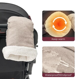 Foto 3 | Foto 3 | Guantes De Cochecito Momcozy Warmmuffs Anticongelantes De Invierno Universales - Venta Internacional.
