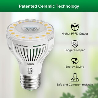 Foto 5 | Foto 5 | Grow Lights Sansi Led De Espectro Completo De 40 W Para Plantas De Interior - Venta Internacional.