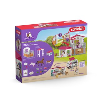 Foto 6 | Foto 6 | Playset Schleich Horse Club Stall Con Caballo Y Perro 32 Piezas Para Niños Mayores De 5 Años - Venta Internacional.