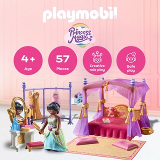 Foto 2 | Foto 2 | Dormitorio Playmobil Con Vestidor Princess Castle - Venta Internacional.