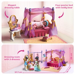 Foto 4 | Foto 4 | Dormitorio Playmobil Con Vestidor Princess Castle - Venta Internacional.