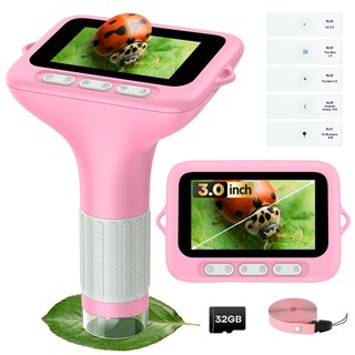 Foto 1 | Foto 1 | Microscopio Digital Bebang 1000x Para Niños Con Pantalla De 3 Pulgadas - Venta Internacional.