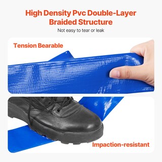 Foto 3 | Foto 3 | Manguera De Retrolavado Vevor De 1 5 Cm X 30 M De Pvc Azul Con Abrazaderas Y Accesorios - Venta Internacional.