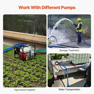 Foto 6 | Foto 6 | Manguera De Retrolavado Vevor De 1 5 Cm X 30 M De Pvc Azul Con Abrazaderas Y Accesorios - Venta Internacional.