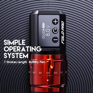 Foto 5 | Foto 5 | Pistola De Tatuaje Machine Mast Fold Pro Inalámbrica Year Of Dragon - Venta Internacional.