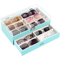 Organizador De Gafas De Sol Procase Con 12 Ranuras Superficie Acrílica Transparente - Venta Internacional.