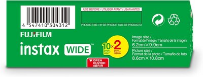 Foto 4 | Foto 4 | Paquete Doble Instax Wide Film Fujifilm Para Cámaras Instax Wide - Venta Internacional.