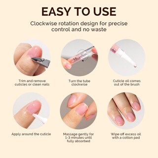 Foto 6 | Foto 6 | Set De Bolígrafos Con Aceite Para Cutículas Melodysusie Hidratante De Uñas 15 Unidades - Venta Internacional.