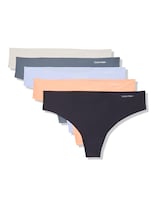 Pack De 5 Bragas Calvin Klein Invisibles Sin Costuras - Venta Internacional.