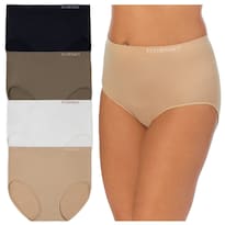 Calzoncillos Completos Sin Costuras Ellen Tracy De Ropa Interior Para Mujer Paquete De 4 - Venta Internacional.