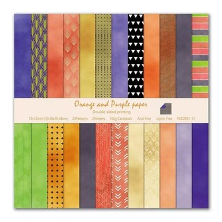 Foto 1 | Foto 1 | Papel Para Álbumes De Recortes Ikammo Diseño Vintage De Flores 30 5 X 30 5 Cm 24 Pulgadas - Venta Internacional.