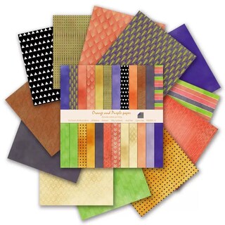 Foto 6 | Foto 6 | Papel Para Álbumes De Recortes Ikammo Diseño Vintage De Flores 30 5 X 30 5 Cm 24 Pulgadas - Venta Internacional.