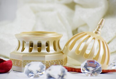 Foto 5 | Foto 5 | Soporte Para Incienso Intense Oud Dome Style 20 Cm Color Beige - Venta Internacional.