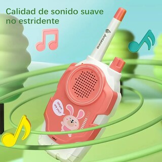Foto 4 | Foto 4 | Juguete Lab.g Walkie Talkie Infantil 2pcs Rosa Verde