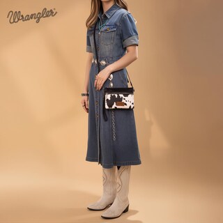 Foto 2 | Foto 2 | Monedero De Mano Con Estampado De Vaqueros Montana West Wrangler Para Mujer - Venta Internacional.