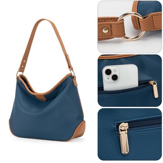 Foto 4 | Foto 4 | Bolso Hobo Montana West Mwc-085cbl De Talla Mediana Para Mujer - Venta Internacional.