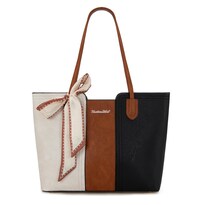 Bolso De Mano Montana West Con Asa En La Parte Superior Tamaño Mediano Piel Vegana - Venta Internacional.