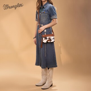 Foto 2 | Foto 2 | Monedero De Mano Con Estampado De Vaqueros Montana West Wrangler Para Mujer - Venta Internacional.