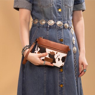 Foto 7 | Foto 7 | Monedero De Mano Con Estampado De Vaqueros Montana West Wrangler Para Mujer - Venta Internacional.