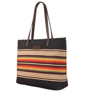 Foto 3 | Foto 3 | Bolso Montana West Wrangler Aztec De Lona Con Correa De Piel - Venta Internacional.