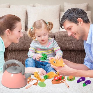 Foto 6 | Foto 6 | Juguetes Lab.g De Cocina Infantil Corta Frutas Verduras 108pc