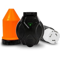 Kit De Toma De Corriente Rv Power Inlet True Mods 50 A Shore Negro - Venta Internacional.