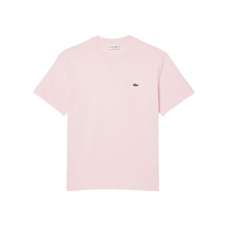 Foto 3 | Foto 3 | Camiseta Lacoste De Algodón De Corte Clásico Para Hombre Color Rosa Claro - Venta Internacional.