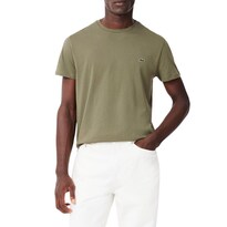 Camiseta Lacoste Para Hombre Cuello Redondo Manga Corta Corte Regular - Venta Internacional.