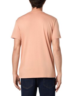 Foto 2 | Foto 2 | Camiseta Lacoste Para Hombre Cuello En V Manga Corta Corte Regular Marrón - Venta Internacional.