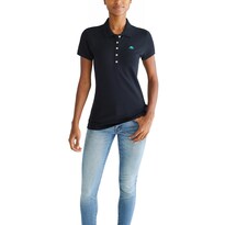 Camisa Aeropostale Aero Solid A87 Polo Negra Xs Para Mujer - Venta Internacional.
