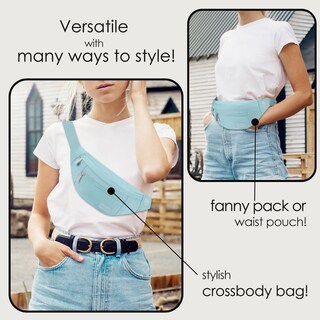 Foto 2 | Foto 2 | Bandolera Grande Fanny Pack Maxtop Con 4 Bolsillos Con Cremallera - Venta Internacional.
