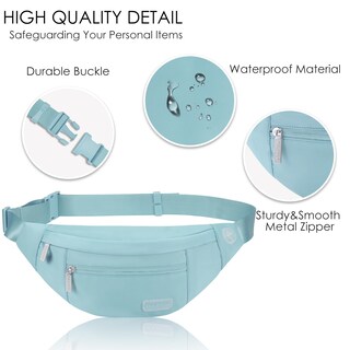 Foto 4 | Foto 4 | Bandolera Grande Fanny Pack Maxtop Con 4 Bolsillos Con Cremallera - Venta Internacional.