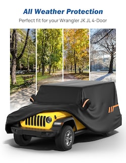 Foto 7 | Foto 7 | Funda De Coche Joytutus Compatible Con Wrangler 4 Puertas 1976-2024 - Venta Internacional.