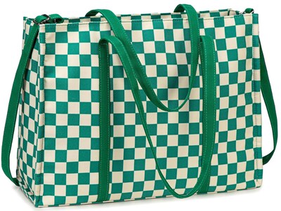 Foto 1 | Foto 1 | Bolsa Btoop Para Portátil De Lona Para Mujer 15 6 Pulgadas Color Verde - Venta Internacional.