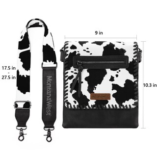 Foto 6 | Foto 6 | Bandolera Montana West Con Estampado De Vaca Para Mujer Mwc-183cow-bk - Venta Internacional.