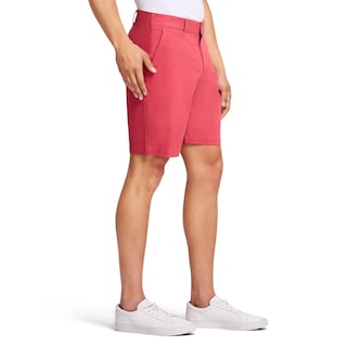 Foto 2 | Foto 2 | Pantalón Corto Chino Izod Para Hombre 9.5 Con Frente Plano Color Rojo Salado - Venta Internacional.
